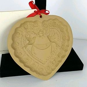 Brown Bag Heart Cookie Art Mold